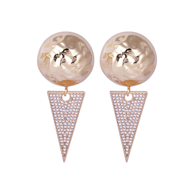 Triangle Charm Earring