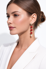 Magenta Küpe