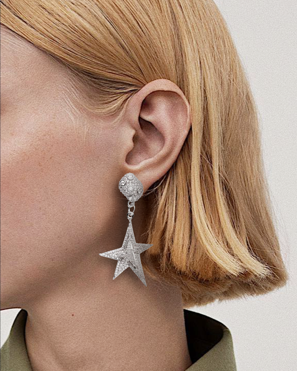 Bold Star Earring