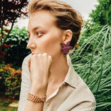 Oak Tree Earring